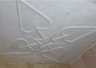 Lime plastered ceiling
